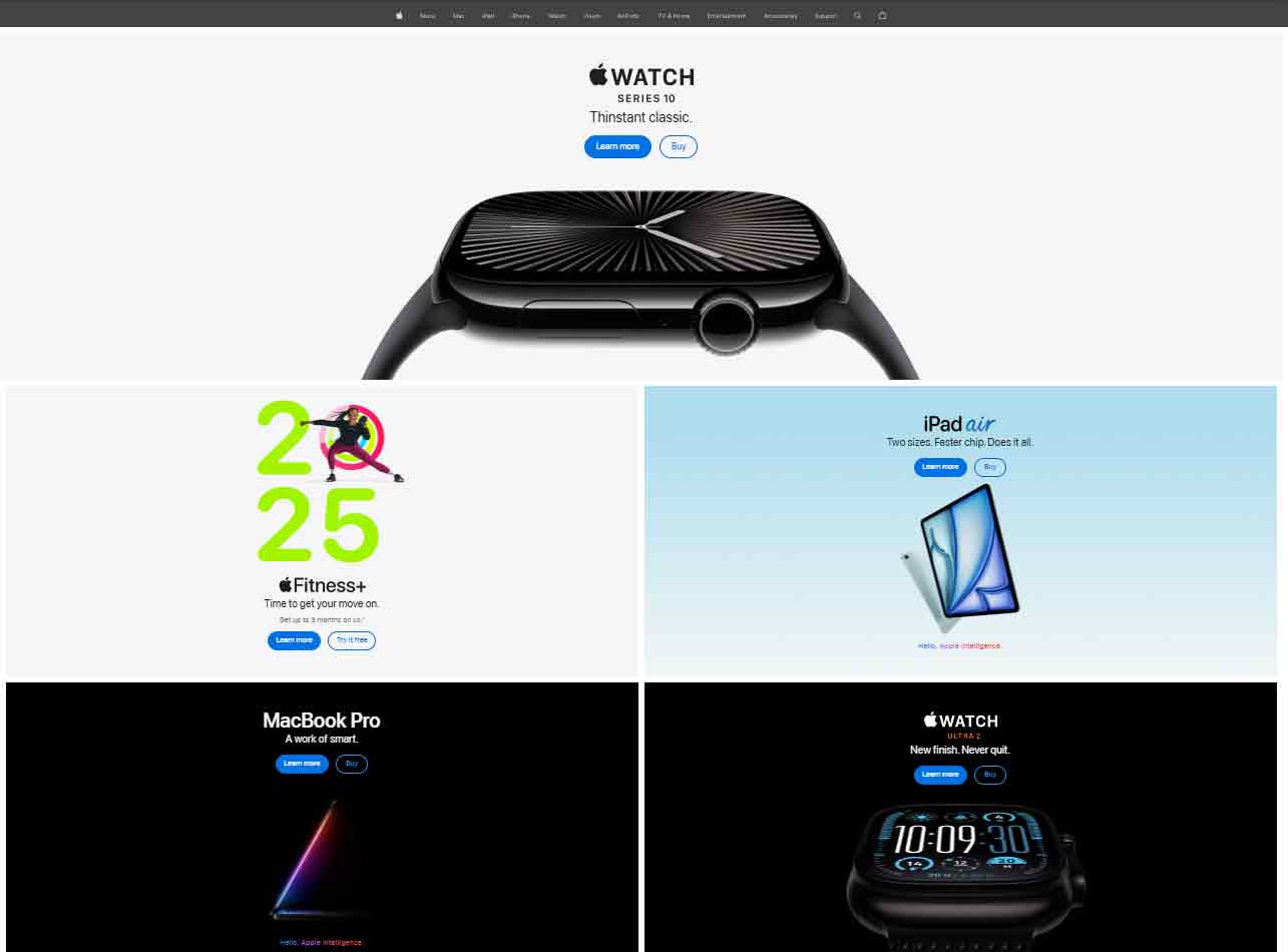 Apple screenshot
