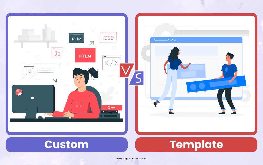 The Benefits of Custom Web Design vs. Templates